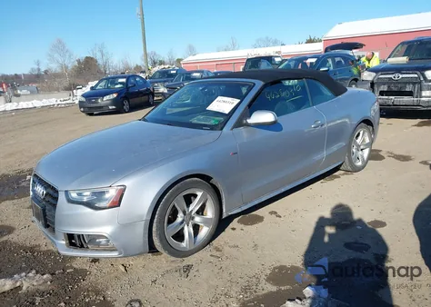 2015 Audi A5 2.0T Premium from USA, damaged, VIN WAUMFAFH2FN005227
